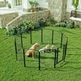 thumbnail image 4 of Dog Playpen Outdoor,Heavy Duty Metal Pet Playpen for Large/Medium/Small Dogs,Portable Exercise Fence for Small Animals, 4 of 7