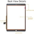 thumbnail image 4 of New Touch Screen for iPad 7 iPad 8 Gen Screen Replacement Digitizer 2019/2020 10.2",for 7/8th A2197 A2198 A2200 A2270 A2428 A2429 A2430 (not Include LCD) (White), 4 of 6