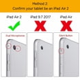 thumbnail image 3 of Suitable For Ipad Air 2, Ultra Slim Cover Pu Leather Sleeve With Stand Function / Auto Sleep Wake Up Function Compatible For Ipad Air 2 2014 Model Number A1566 / A1567 - Gray, 3 of 7