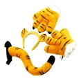 thumbnail image 1 of Cosplay Tail Set Disfraz Disfraz Regalo para Carnaval Accesorios Fiesta Tigre amarillo 4 piezas Yuyangstore cola de cosplay, 1 of 7