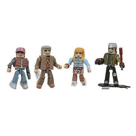 Anniversary Toys - Diamond Select Toys Back to The Future 30th Anniversary Minimates Hill Valley Box Set