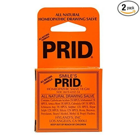 Hyland's Smile's PRID Drawing Salve - 18 g, RELIEF OF BOILS, SKIN ERUPTIONS, REDNESS, SKIN IRRITATIONS AND MINOR SUPERFICIAL CUTS AND SCRATCHES SYMPTOMS:.., By Hyland