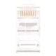 thumbnail image 4 of EeaseMX Juego de 100 conectores de crimpado para cable de red RJ45 Cat5e Cat5, LAN, con extremos y tapones, 4 of 7