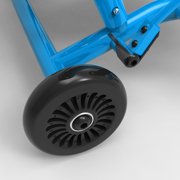 EzyRoller: Classic X - Blue - Ride-On Scooter, Cambering Motion, Pedal Free Cart, Hand Brakes, Extendable Frame, 154lb Capacity, Kids Ages 4+