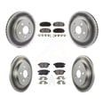 thumbnail image 1 of Transit Auto Front Rear Coated Disc Brake Rotors and Semi-Metallic Pads Kit for Car Toyota Corolla Prius Prime AWD-e KGF-102018, 1 of 11