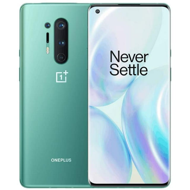 OnePlus 8 Pro 5G 256GB 12GB RAM | Dual SIM Factory Unlocked Smartphone | International Version | Glacial Green