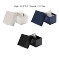 thumbnail image 3 of Sonducket Caja de almacenamiento para reloj, tienda para el hogar, joyería, pulsera, collar, cadena de mano, vitrina, regalos portátiles para Ropa, zapatos y accesorios Miscelánea Blanco, 3 of 6