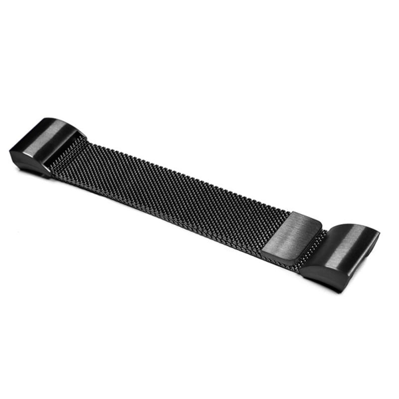 Metal Stainless Steel Loop Wristband Strap For Fitbit Charge 2 Band Black 