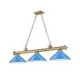thumbnail image 6 of 2306-3BN-MEB-Z-Lite-Cordon - 3 Light Billiard In Traditional and Classical Style-14 Inches Tall and 14 Inches Wide, 6 of 7