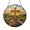 Stained Glass 5.9 Inch, variant on Stained Glass Cross Sunrise Suncatcher with Floral Meadow Design, Window Decor Hanging, Meaningful Faith Gift