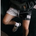 thumbnail image 4 of RYOKO pantalones cortos de verano para hombre y mujer, shorts informales a la moda para playa y playa, malla deportiva de secado rápido, 4 of 5