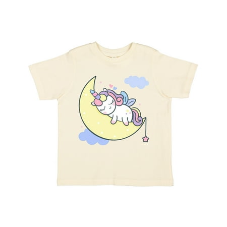 

Inktastic Unicorn Moon Gift Toddler Toddler Girl T-Shirt