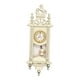 thumbnail image 4 of Reloj de pared de casa de muñecas a escala 1:12, modelo de reloj con marco de madera, delicado reloj retro, juego de reloj Beige, 4 of 9