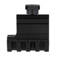 thumbnail image 2 of 5X4.5cm Black 45 Degree Side Rail Mount Offset Rail Mount For Flashlight Outdoor (black) Dt2788, 2 of 4