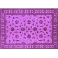 thumbnail image 1 of Ahgly Company Indoor Rectangle Oriental Purple Industrial Area Rugs, 5' x 8', 1 of 4