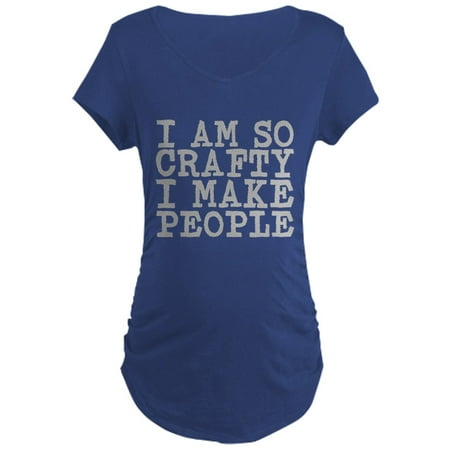 

CafePress - CRAFTY Maternity T Shirt - Maternity Dark T-Shirt