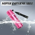 thumbnail image 3 of HIBIBUD Small Flashlight,Uv Curing Keychain Light,395 Uv Rays Led Flashlight,Rose, 3 of 7