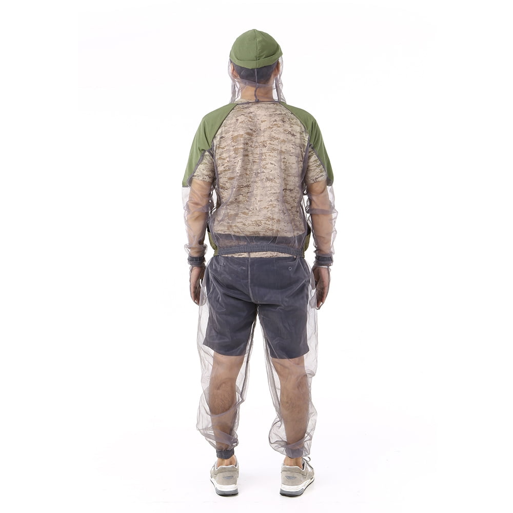 cookout utensil Outdoor Repellent Suit Bug Jacket Mesh Hooded Suits Fishing Hunting Camping Jacket Protective Mesh Shirt Gloves Pants