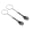 Silver, variant on 2PCs Mini Spanner Wrench Keychain, 2 Pack Multifunctional Hardware Tool Key Chain Creative Convenient Pocket Tools Keychain for Wrench Spanner Claw Key Ring