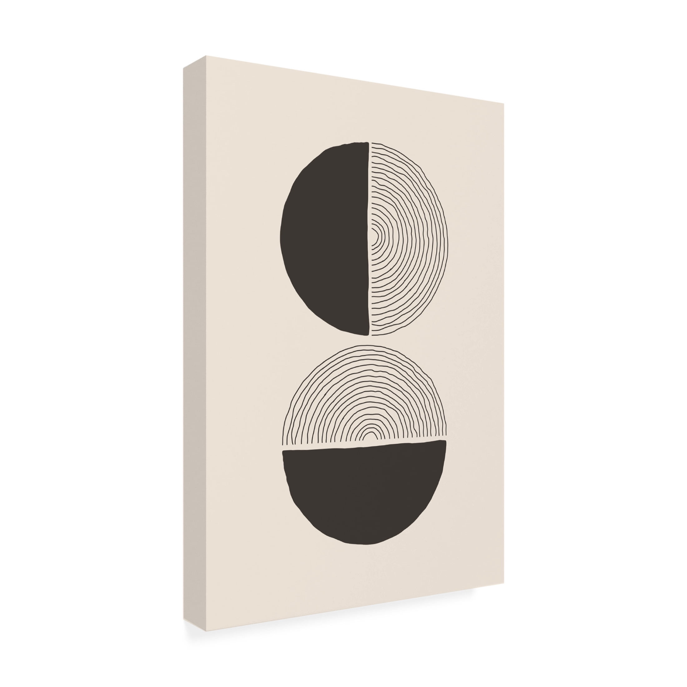 Trademark Fine Art jay stanley  Boho Sun Series 1 Canvas Wall Art