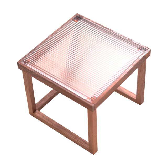 Mesa para casa de muñecas a escala 1:12 Accesorios de decoración para casa de muñecas Modelo de escena DIY para L