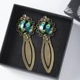 thumbnail image 3 of Peacock feathers Vintage Copper-Colored Lace Bookmarks: Exquisite Stainless Steel Book Accessories and Reading Delights - Ideal Gifts for Book Lovers, Set of 2, 3 of 5