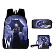 thumbnail image 2 of 17-inch Student Schoolbag Three-piece Set, 3D Printed Schoolbag-fanceye, 2 of 4