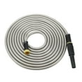 thumbnail image 2 of Yanerim Stainless Steel Garden Hose Flexible Anti-kink Expandable Water Pipe Weather-resistant Hose with Leak Proof Brass Connectors for Car Washing Garden Watering, 2 of 7