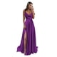 thumbnail image 1 of Vestido de fiesta Monvelli para mujer, talla grande, color morado, 20 W, 1 of 7