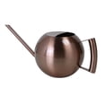 thumbnail image 1 of Regadera de acero inoxidable retro de 1000 ml, herramienta de jardinería con caño largo para plantas de jardín, bronce Inevent HA3631-01B, 1 of 6