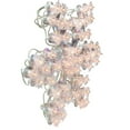 thumbnail image 4 of Northlight 12" Lighted Holographic Snowflake Christmas Window Decoration, 4 of 4