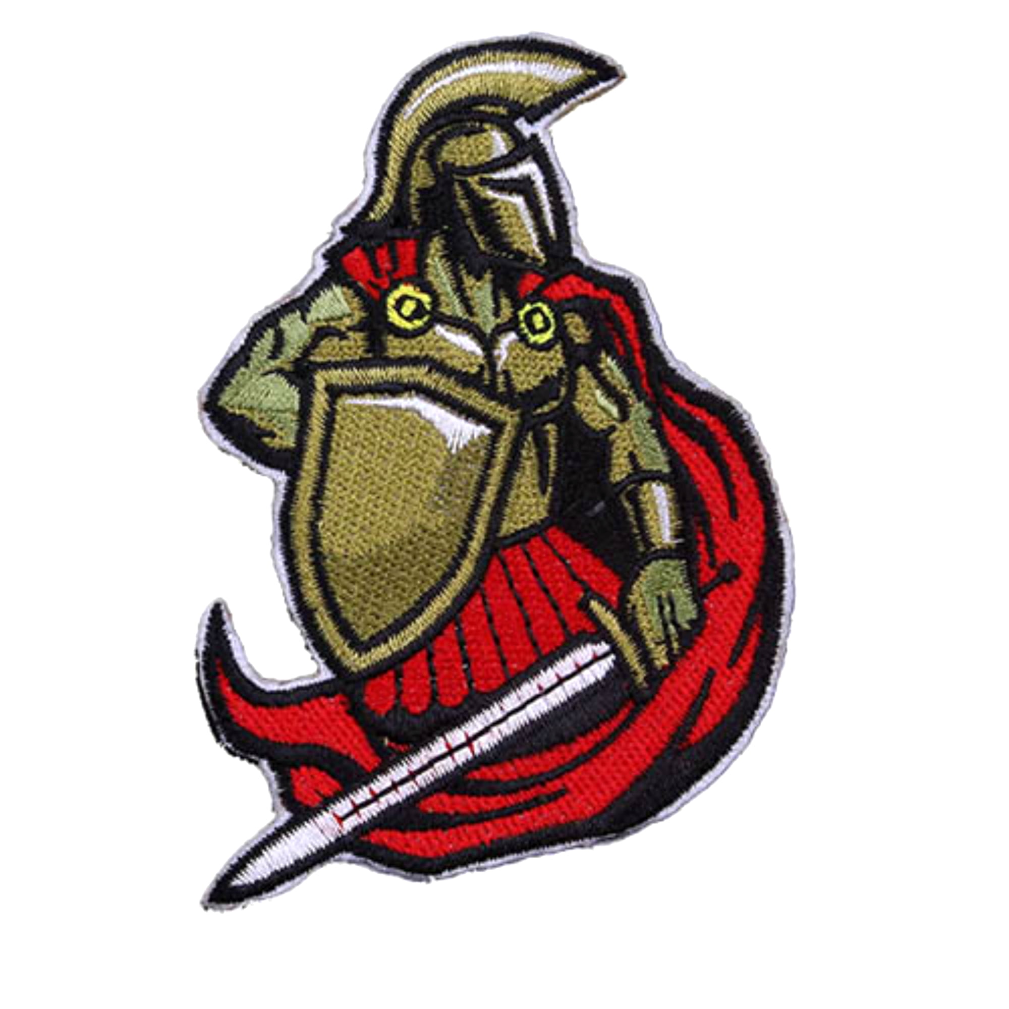 Spartan Knight Viking Medieval Warriors Embroidered Patch Iron/Sew-On ...