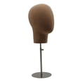 thumbnail image 2 of Mannequin Head, making mannequin head display model manikin,hat headphones headset jewelry display head,professional head with stable round base,jewelry display stand head height Style D Sunnimix none, 2 of 8
