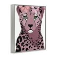 thumbnail image 4 of Stupell Industries Cheetah with Pink Blossoms Animals & Insects Painting Gray Framed Art Print Wall Art, 11 x 14, 4 of 10