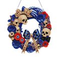 thumbnail image 3 of Halloween Diamond Art Kits For Adults Clearance, DIY Pearl Diamond Art, Hanging Ornament For Halloween Front Door Decor, DIY Fall Home Decor Wall Art, Halloween DIY Gift (Navy), 3 of 7