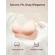 thumbnail image 4 of Sujetador de lactancia Momcozy Seamless, paquete de 2 unidades, cómodo para mujer, 4 of 8