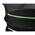 thumbnail image 4 of 6 Layer Herb Drying Rack Net Mesh with Green Zippers,Bonus Hook Drying Rack Herbs for Hydroponics Plant Bud Seed, Mesh Hanging, 4 of 5