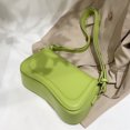 thumbnail image 1 of Bolso de cuero para axila para mujer Bolso de mano versátil Bolso tipo cartera informal (verde), 1 of 8