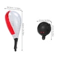 thumbnail image 2 of Raindrops 6Pcs Inflatable Squash Racket Balloons Assorted Colors for Sports Themed Birthday and Wedding, 2 of 6