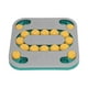 thumbnail image 4 of Juguetes educativos para perros, rompecabezas para aliviar el aburrimiento, dispensador de comida para perros, juego para entrenamiento interactivo, color gris, 4 of 14