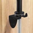 thumbnail image 4 of Phenofice Heavy Duty Black Barbell Storage Rack Wall Mounted Gym Organizer Space Saving Design, 4 of 8