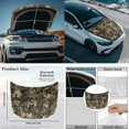 thumbnail image 4 of Yuyamidu Camo Hunting Car Hood Cover Wrap Wood Auto Side View Mirror Covers 3 Pack Car Front Hood Cover Universal Rear View Mirror Accessories Auto Exterior Decoration for Car Sedan, 4 of 7