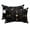 JetBlack,RichGold,SoftPlum,Violet, variant on Mystic Dragonfly Outdoor Pillows for Chaise Lounge Chair Waterproof Lumbar Pillows with Insert&Adjustable Strap Beach Headrest Pillow Black Golden Moon Stars Flowers Leaves Pool Pillow 11"x16"