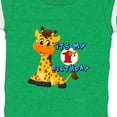 thumbnail image 4 of Inktastic 1st Birthday Giraffe Boys or Girls Baby Bodysuit, 4 of 5
