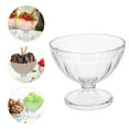 thumbnail image 3 of Footed Glass Dessert Cups 170ml 3Pcs for Mousse Ice Cream Appetizers, 3 of 5
