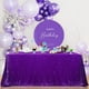 thumbnail image 4 of Mantel B-COOL - Mantel cuadrado con lentejuelas y purpurina, color morado, 4 of 8