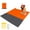 Orange, variant on Cerem-Beach Blanket XL Fast Drying Durable Lightweight Compact Outdoor Mat 83"x 79" Green