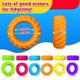 thumbnail image 3 of Sensory Toys Fidget Rings KLT, paquete de 36 unidades, para niños con autismo, 3 of 6