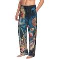 thumbnail image 6 of Rateoe Starry Sky Planet Lollipop Pattern Men’s Ultra-Soft Comfy Pajama Lounge Pants Sleepwear,Comfortable Lounge Wear,lightweight Pajamas, Casual Home Wear-X-Large, 6 of 6