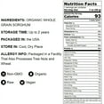 thumbnail image 5 of Organic Italian White Whole Grain Sorghum, 1 Pound — Non-GMO, Raw, Vegan — by Food to Live, 5 of 8